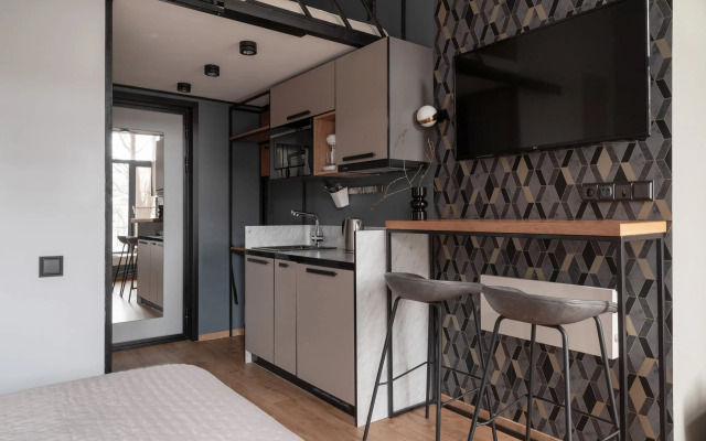 Апартаменты Apart104 с Выходом на Набережную Реки Фонтанка (103)