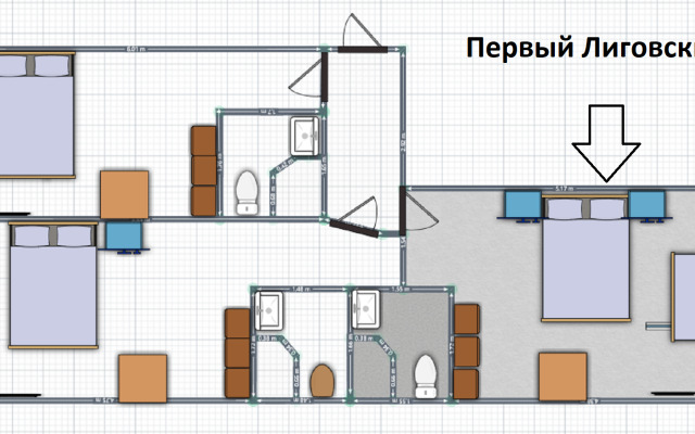 Апартаменты Первый Лиговский 271Б (3)