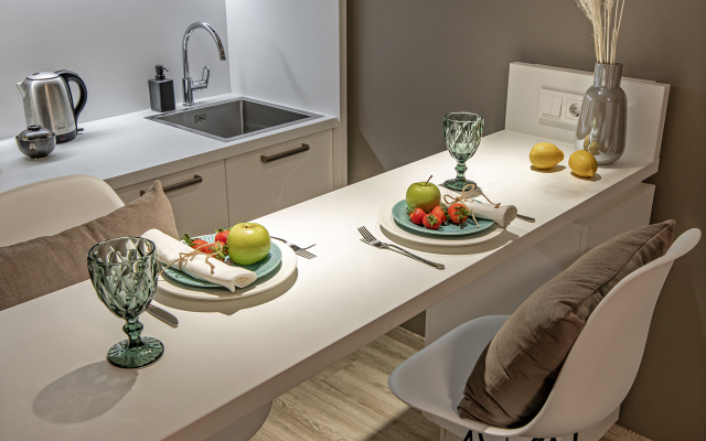 Apartamenty Studiya Cozy U Metro Bukharestskaya Flat