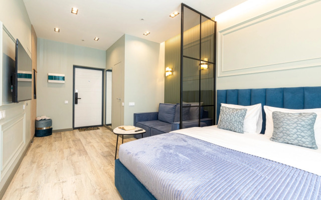 Апартаменты «Голубика, комфорт» в районе ВДНХ «Эстет Апарт»