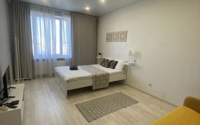 Skandinavskiy loft po-tatarski Flat