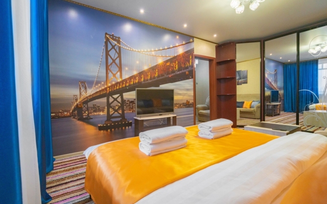 Апартаменты Пять Звёзд с видом на Обь