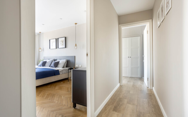 Bird Family ЕвроТрёшка, 2 спальни, бесплатная парковка