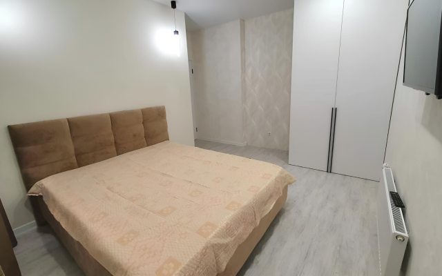 Апартаменты Трёхкомнатная квартира недалеко от центра города