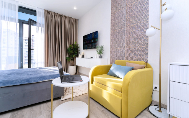 Квартира Студия с Балконом и Видом на Море