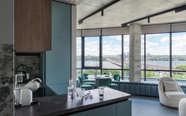 Апартаменты Видовые VEROM с выходом на набережную и парк Дельфин ЖК АTLANTIS