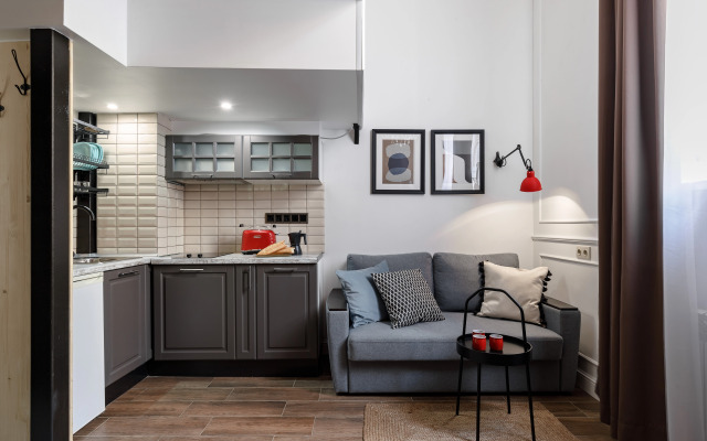 Atmosferny Dvukhurovnevy Loft U M. Vladykino Apartments