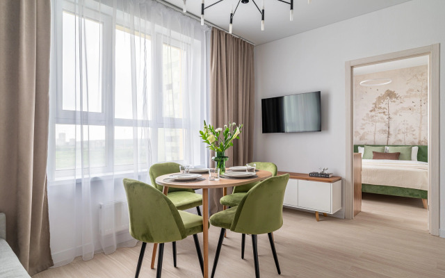 Квартира Уютная 2-к Квартира в ЖК Спутник-1