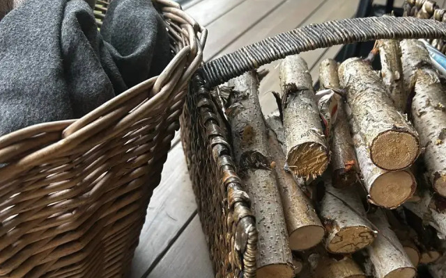 Гостевой дом атмосферный с камином около леса Дача.Лес