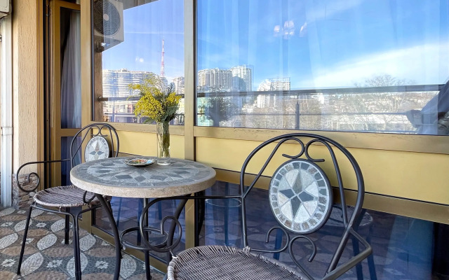 Квартира Студия у моря с балконом