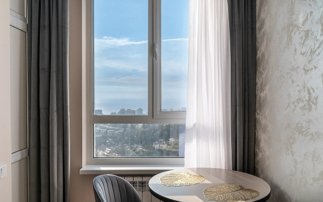 Апартаменты Студия Real Apartments Sochi с видом на море