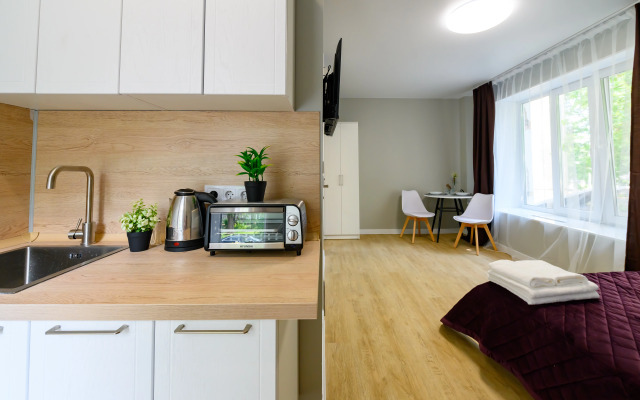 Апартаменты 4 комфортно и точка на Мантулинской 20