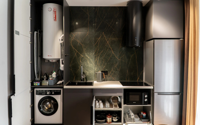 Квартира Дизайнерская Студия возле Парка Вокруг Света