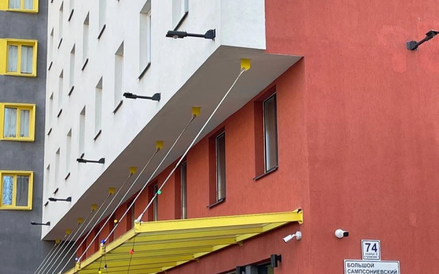 Квартира в Апарт-Отеле Vertikal у Метро Лесная