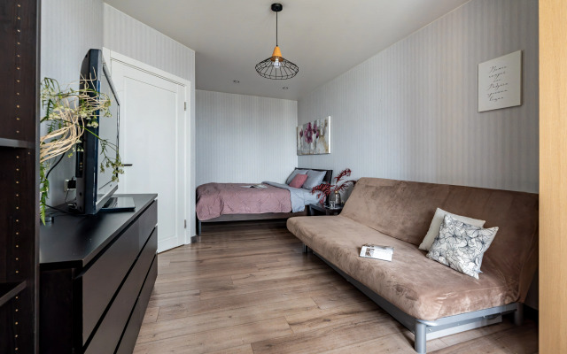 Квартира Sunrise у метро Satin home