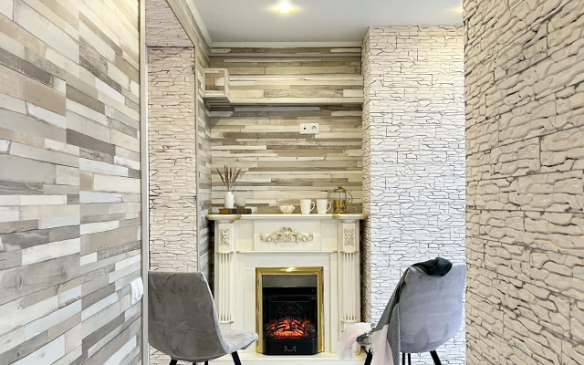 Квартира Роскошная Kravc Group с камином и просторной лоджией