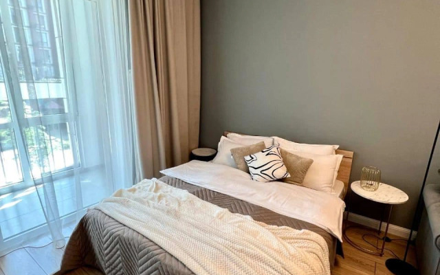 Квартира Просторная двухкомнатная квартира с уютным двором