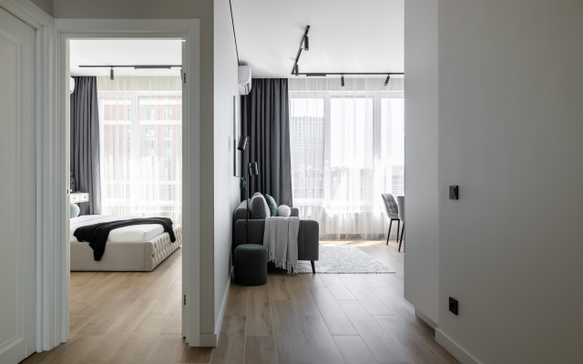 Апартаменты Двухкомнатные Evcalipt рядом с Москва-Сити