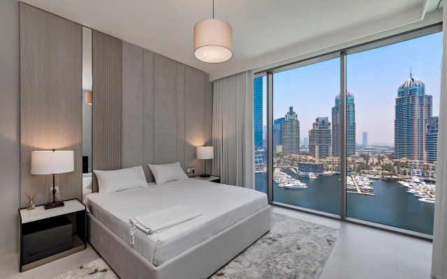 Zakhvatyvayuschie 1Br Apartamenty Liv Marina in Jbr, Apartments
