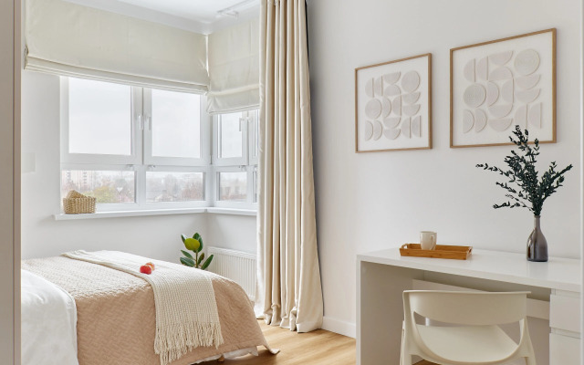 Квартира Двухкомнатная с живописным видом на озеро Кабан