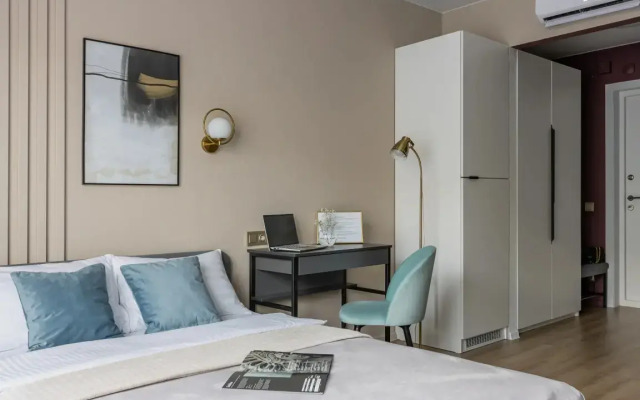 Квартира Silk на Сампсониевском Satin home