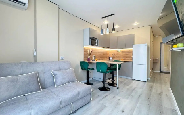 Dvukhkomnatnaya S Panoramnymi Oknami Flat
