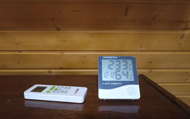 Частный дом с баней-бочкой