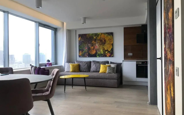 Апартаменты The Book Панорамный Вид на Город