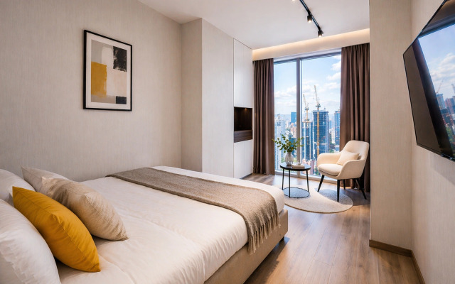 Апартаменты в Москва-Сити на 54 этаже