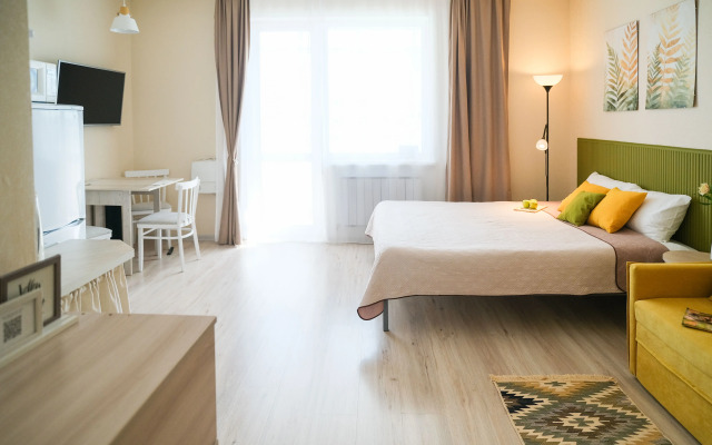 Квартира студия с видом на лесопарковую зону