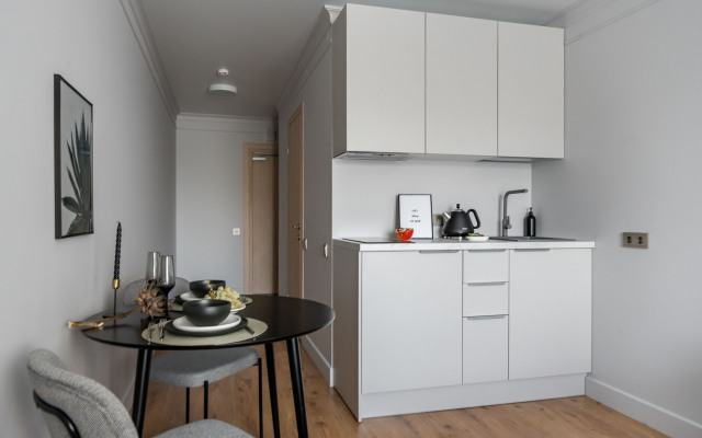 Dark Grey Apart Apartments