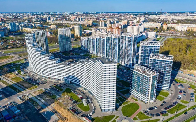 Апартаменты Cтудия Wave в ЖК Minsk World