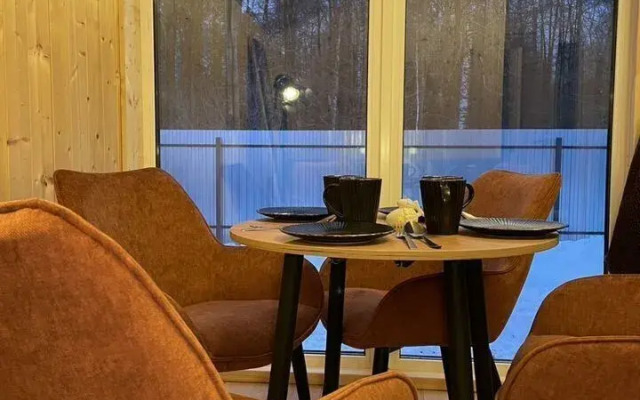 Частный дом С бaней и сибирcким банным чаном