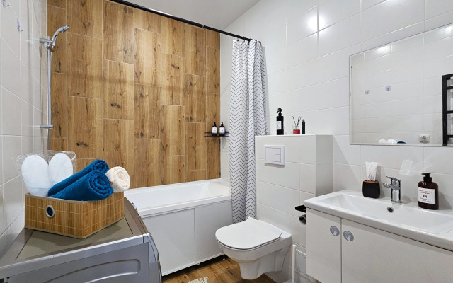 Dobryij dom ryadom s RZhD-meditsina Apartments