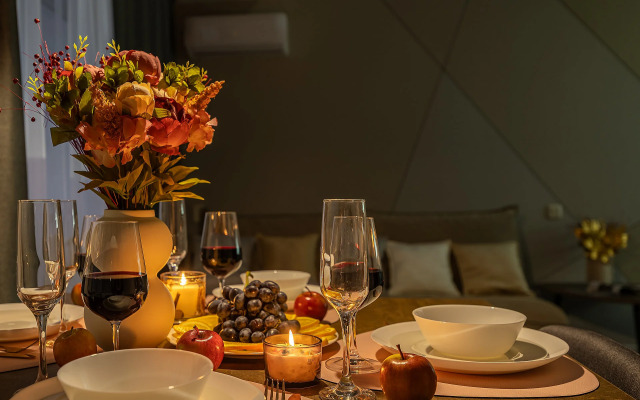 Апартаменты с новым дизайнерским ремонтом