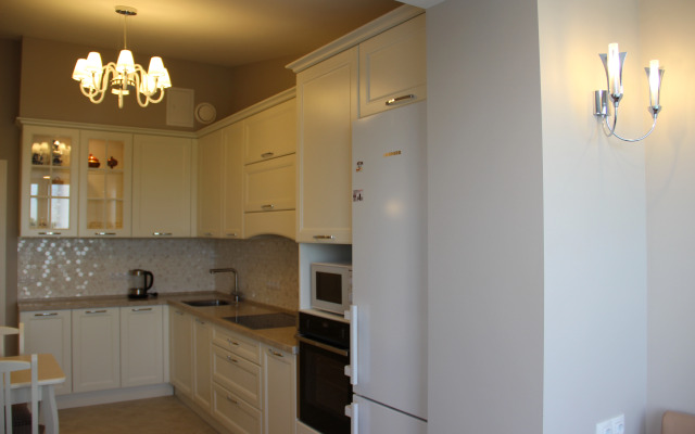 Апартаменты Двухкомнатная квартира с дизайнерским ремонтом в Пушкине