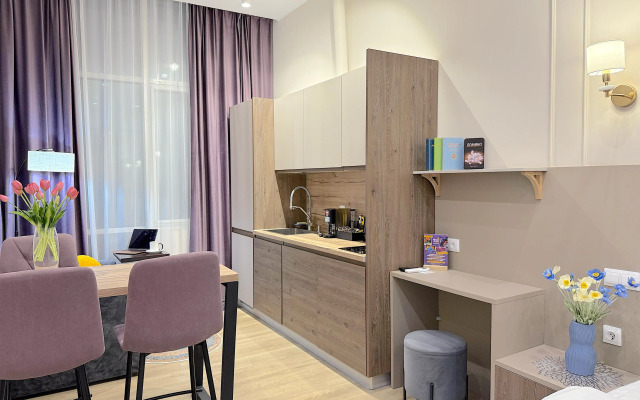 InSochi v samom centre Sochi na Navaginskoj N363 Apartments