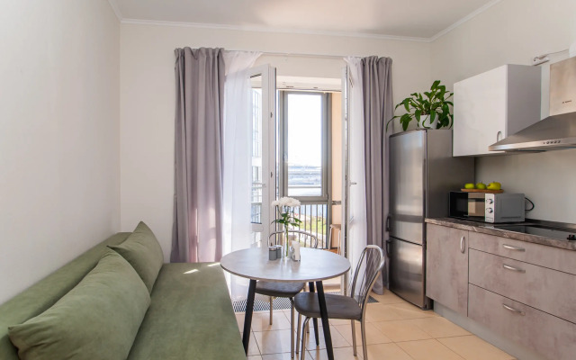 Квартира на Беговой с видом на залив