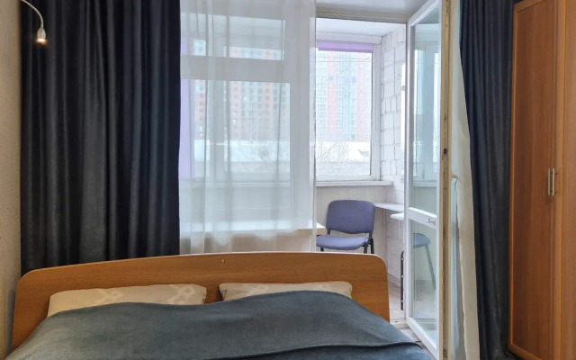 Kvartira-studiya s Lodzhiej na Sinel'nikova 1 Flat