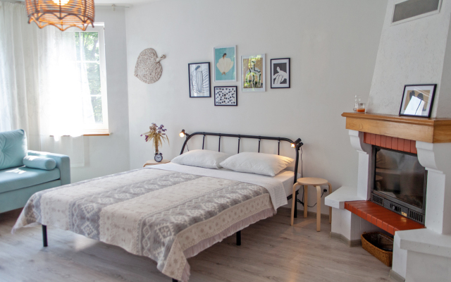 Апартаменты с камином в Амалиенау