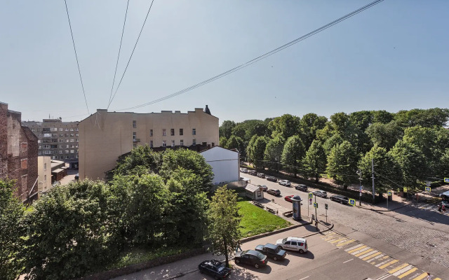 Квартира JN Apartments Четырехместная Студия с Видом на Парк