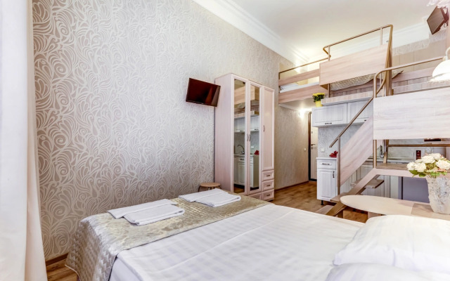 Апартаменты Четырехместные Дуплекс Любимый Город