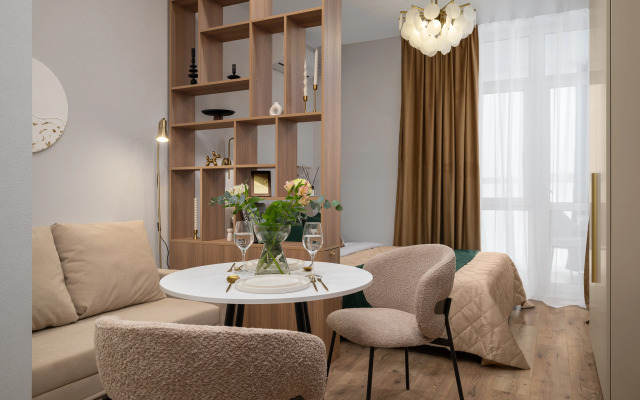 Квартира Уютная студия в новом жилом комплексе