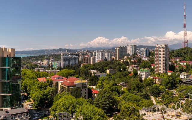 Karat Hyatt s 2 spalnyami i vidom na more Apartments