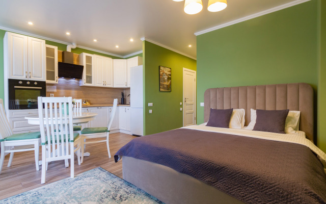 Zhk Bely Angel s potryasayushchim vidom Apartment