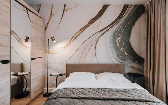 Апартаменты евродвушка с видом на Москва-Сити