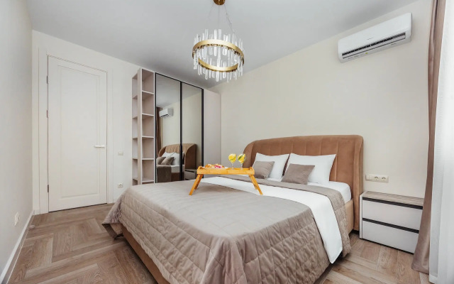 Квартира с Дизайнерским Ремонтом в Сириус ДомМоря. РФ ЖК Фрукты Черника 8264