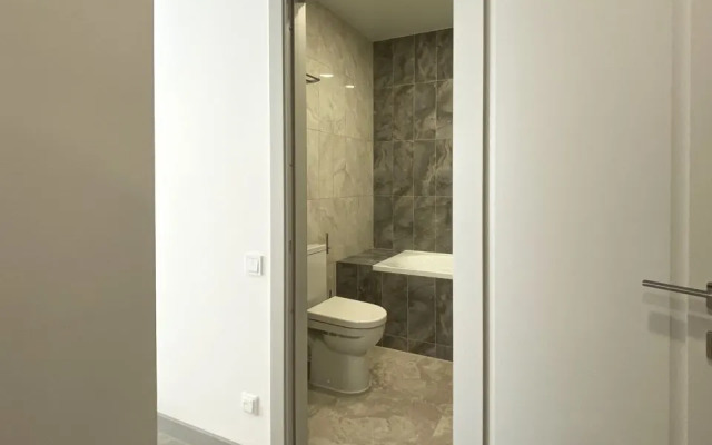 Апартаменты с кроватью 180 см, ванной и панорамными окнами, 17 этаж