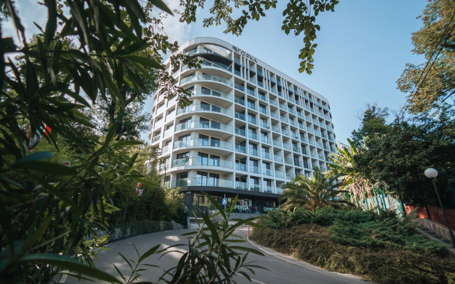 V Sochi Tsentr Khosty S Vidom na More AK Gorka Apartments