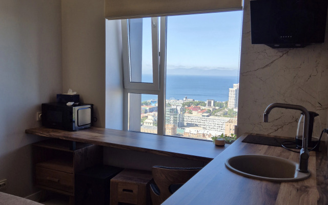 Na ulitse Praporschika Komarova 34-97B Apartment
